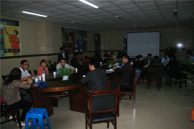 驻马店上蔡四中来我校参观学习
