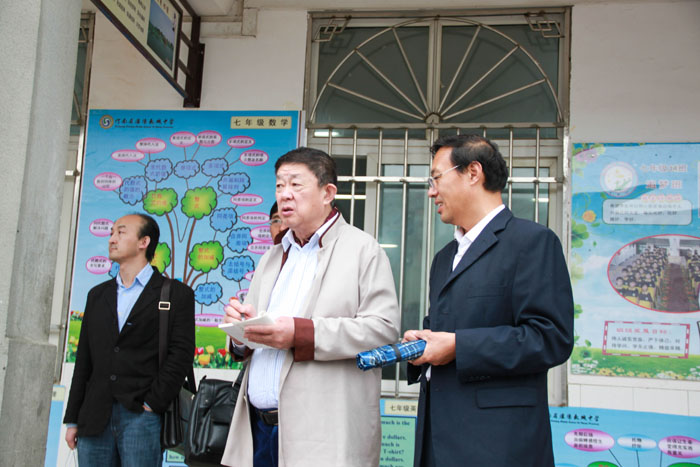北大王继华教授莅临我校参观指导