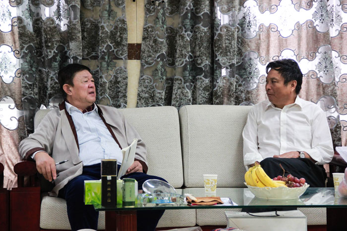 北大王继华教授莅临我校参观指导