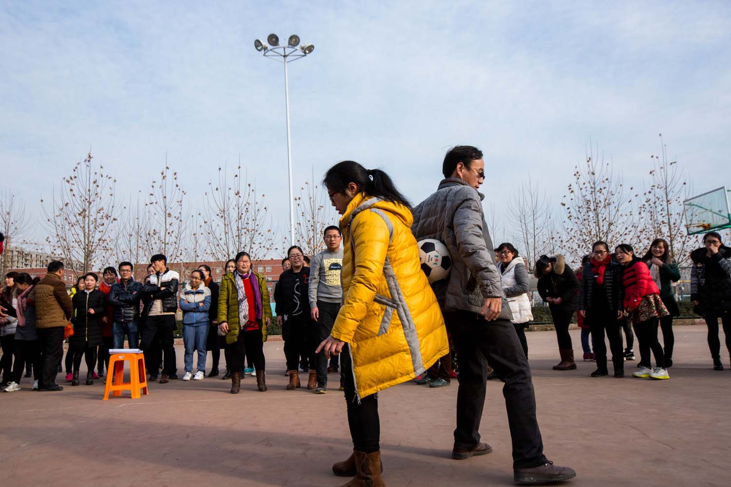 淮阳羲城中学体育节暨第四届教职工运动会