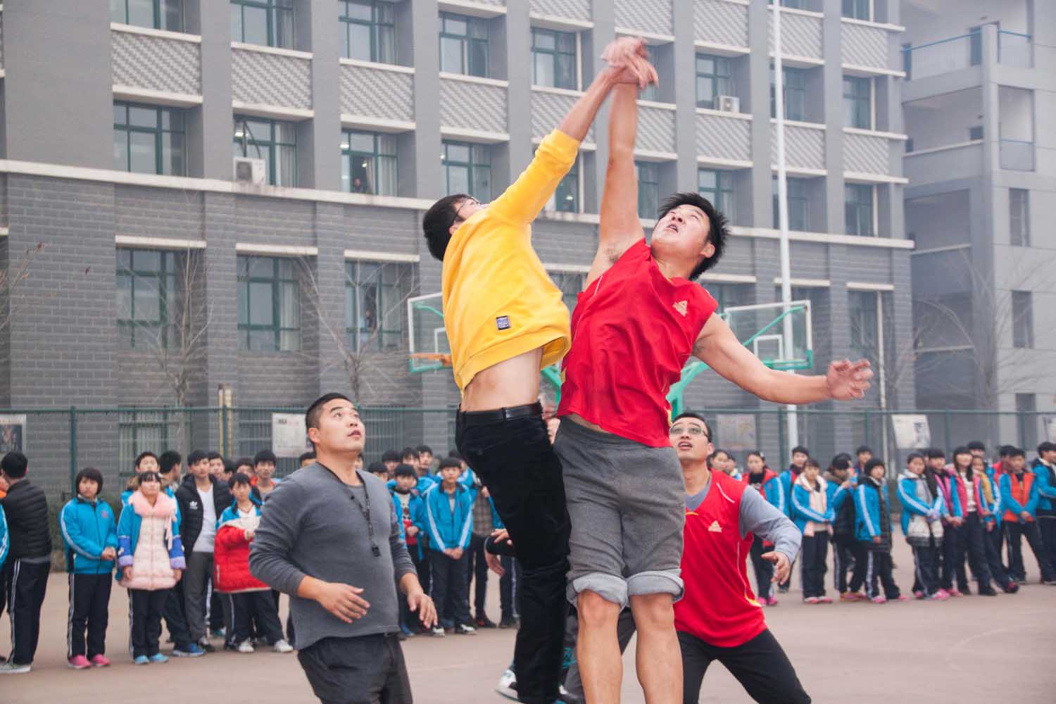 淮阳羲城中学体育节暨第四届教职工运动会