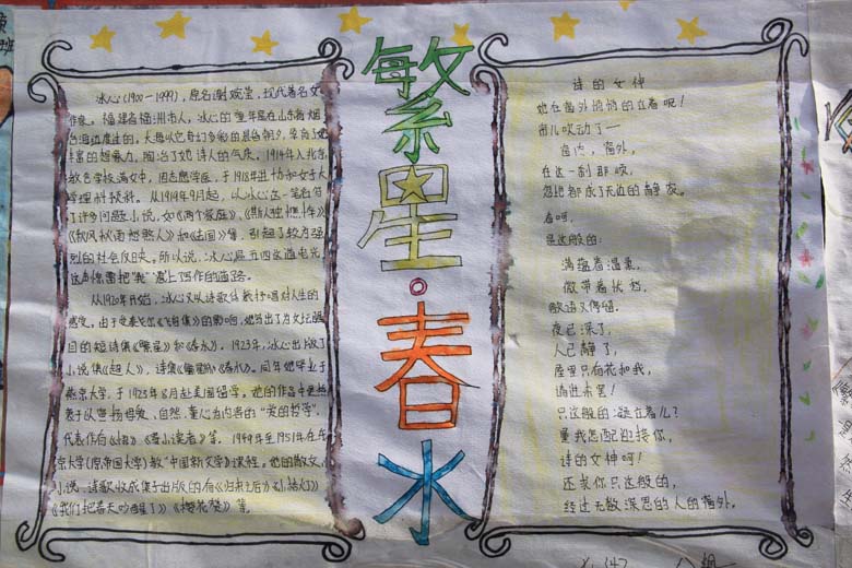 阅读活动成果展