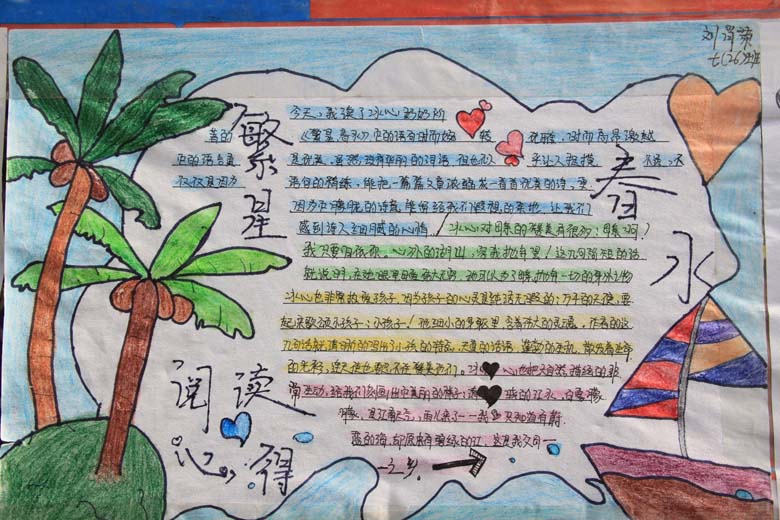 阅读活动成果展
