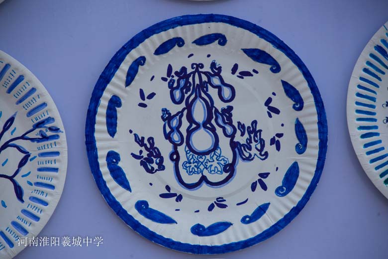 创意纸盘画作品展