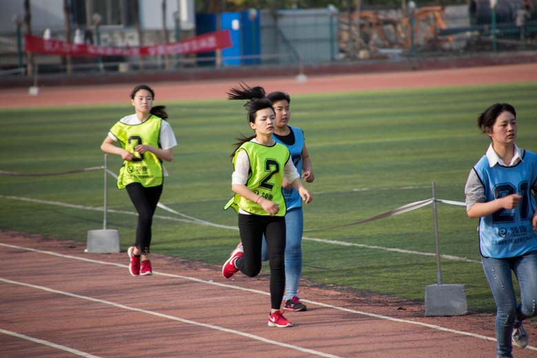 我校为淮阳县中招体育考试考点