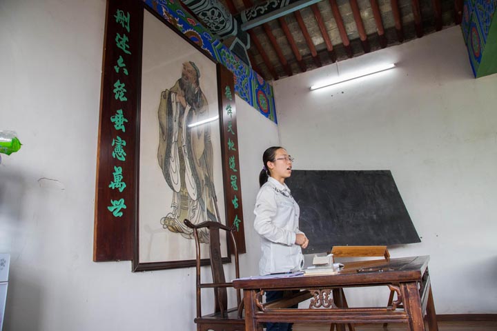 淮阳弦歌书院再现读书盛况