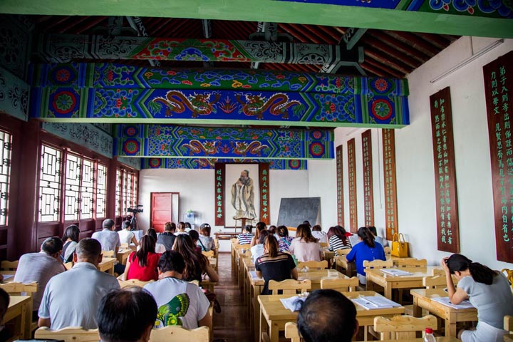 淮阳弦歌书院再现读书盛况