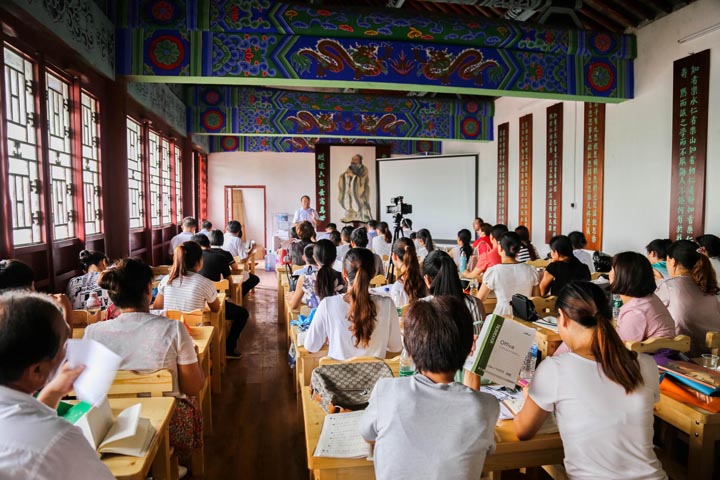 淮阳弦歌书院再现读书盛况