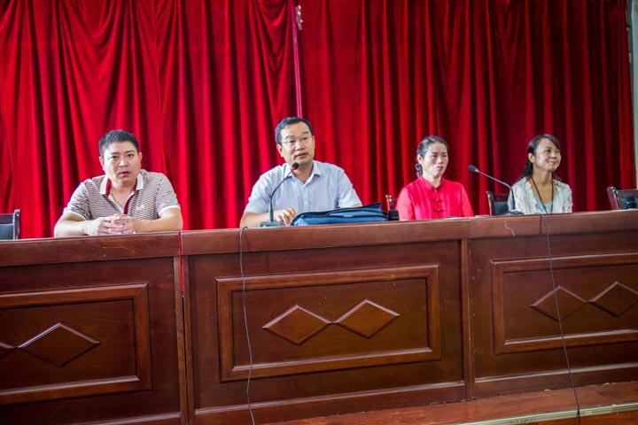 淮阳县健康心理科普大讲堂在我校召开