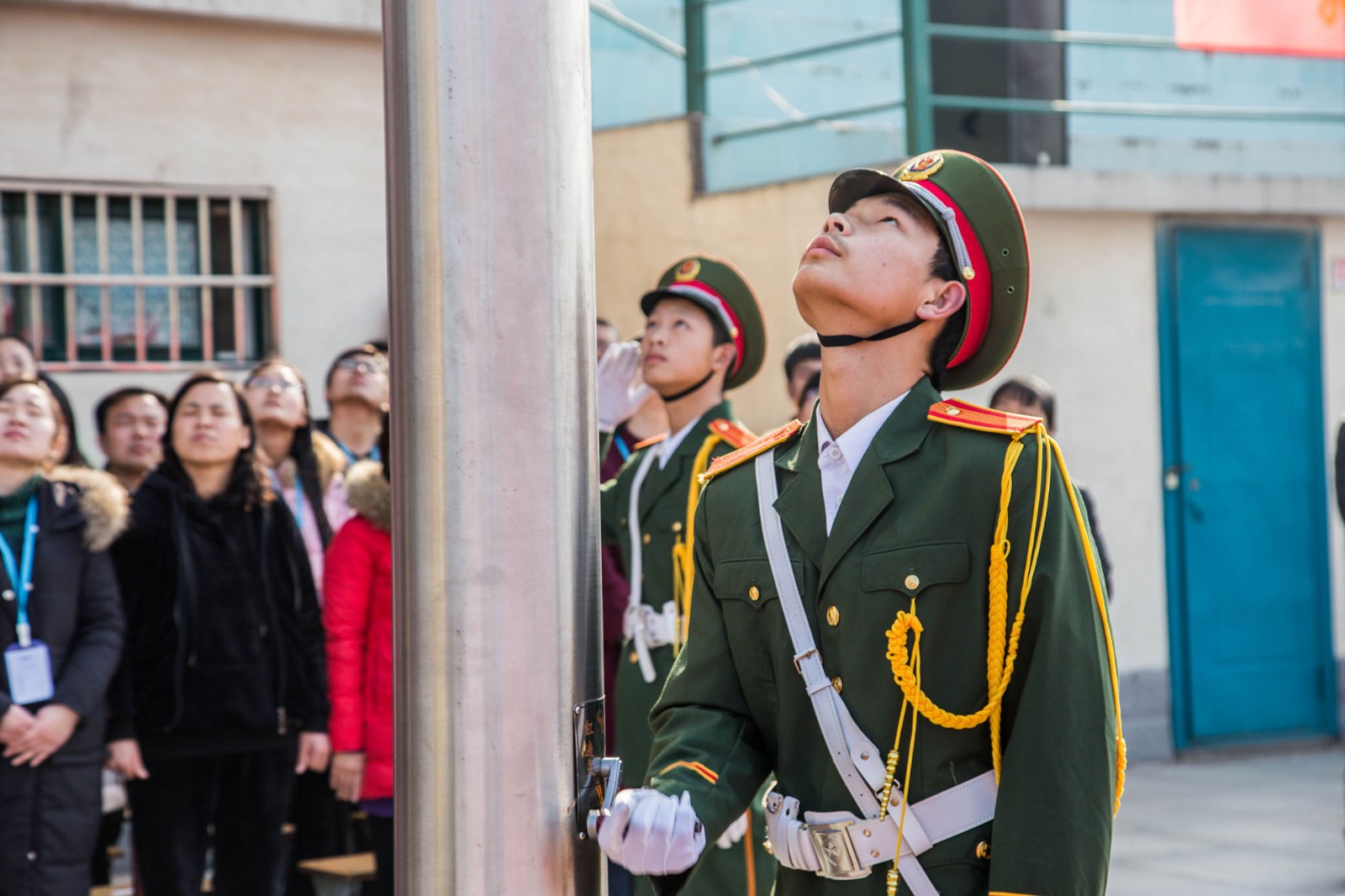 羲城中学2017年春节开学典礼暨表优大会