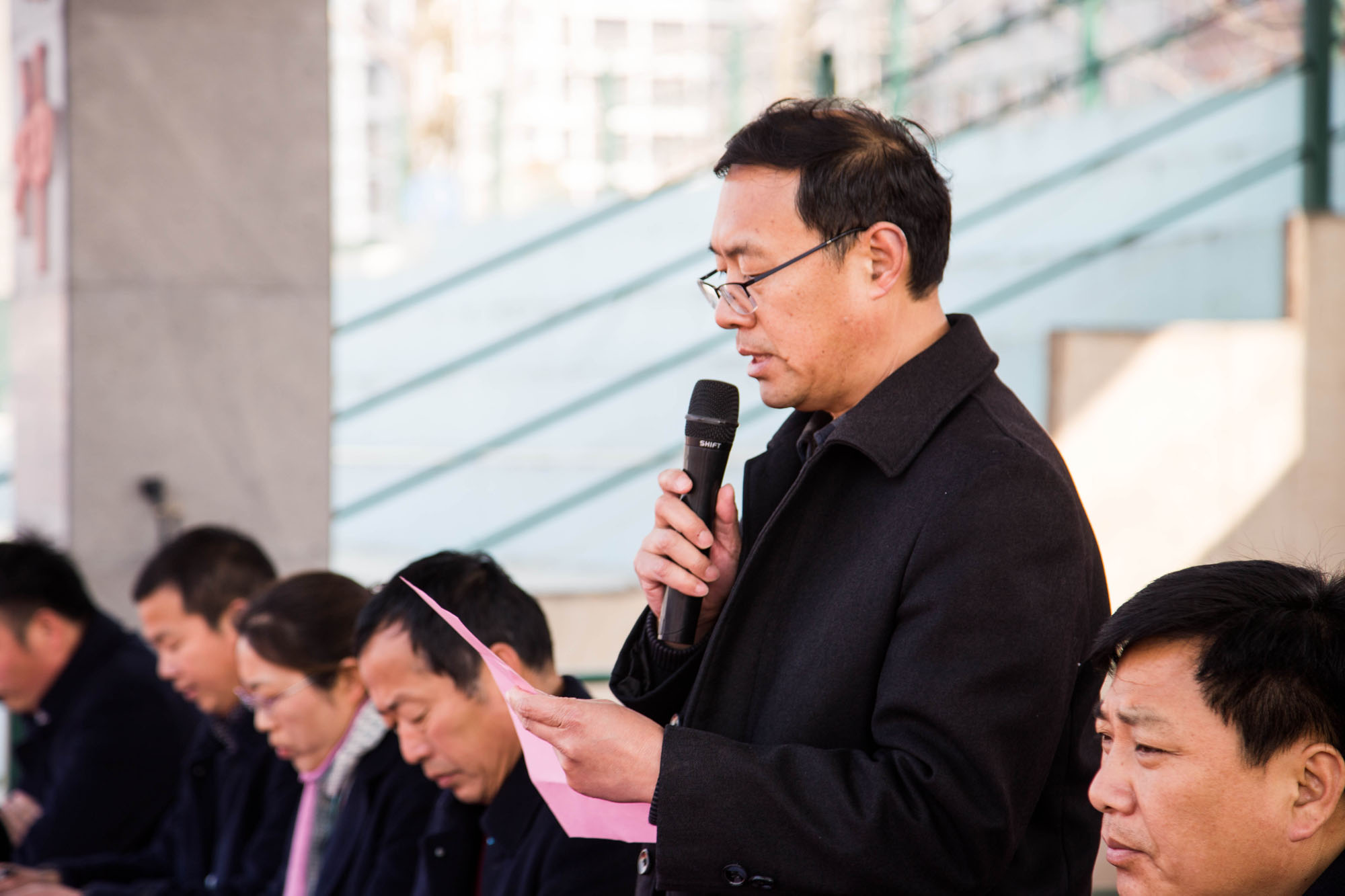 羲城中学2017年春节开学典礼暨表优大会