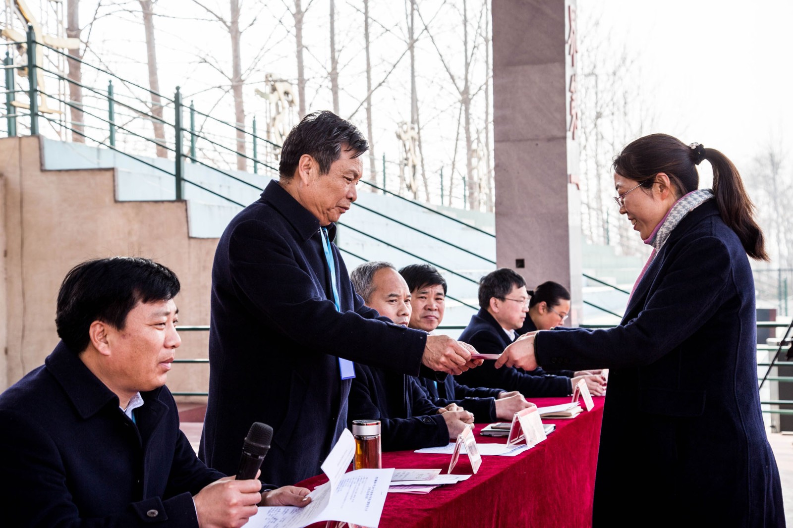 羲城中学2017年春节开学典礼暨表优大会