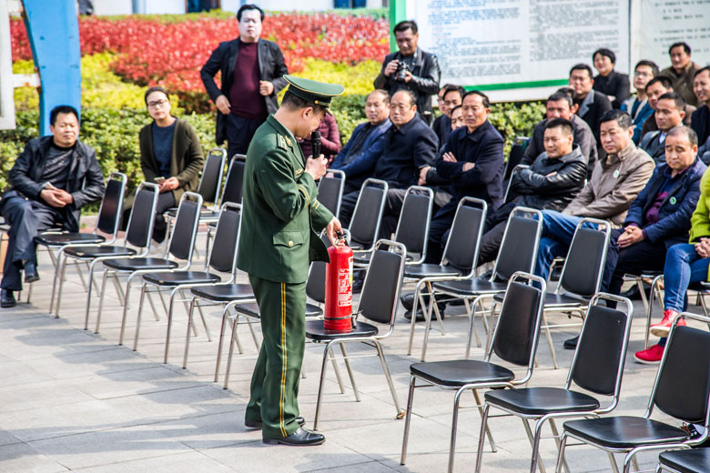 淮阳县第22个安全教育日应急疏散演练在羲城中学举行