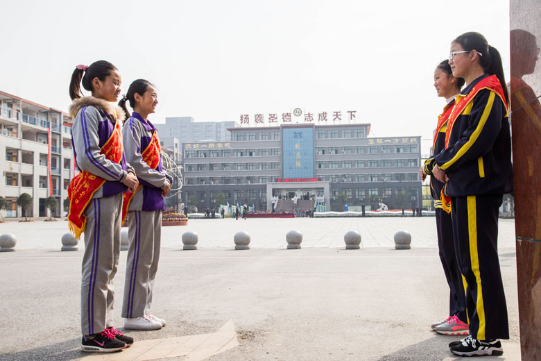 淮阳县第22个安全教育日应急疏散演练在羲城中学举行