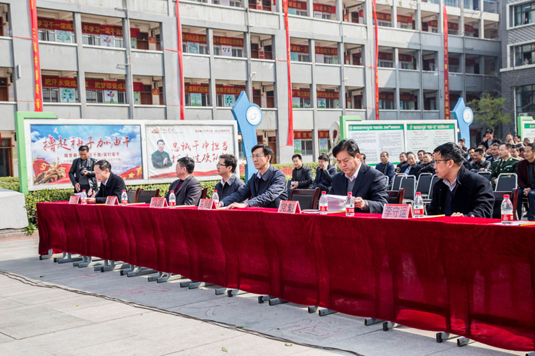 淮阳县第22个安全教育日应急疏散演练在羲城中学举行