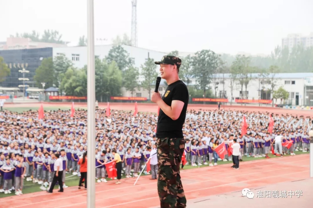 羲城中学新生军训正式开始