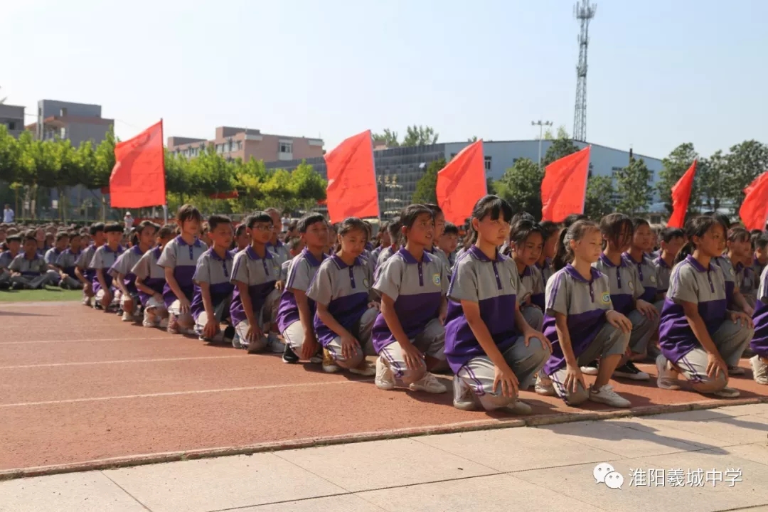 羲城中学2019年新生军训汇演