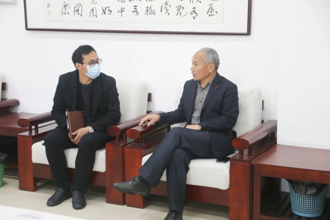 太康家印中学一行来羲城中学考察交流